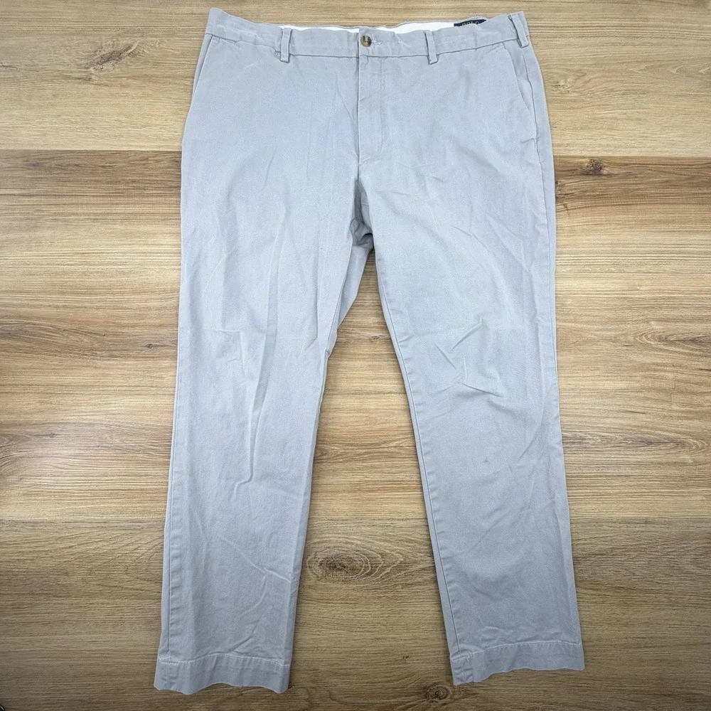 Polo‎ Ralph Lauren Pants Mens 38x30 Stretch Slim Fit Classic Cotton Twill Chino